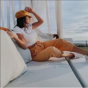 Zara Slouchy Jeans - Tangerine